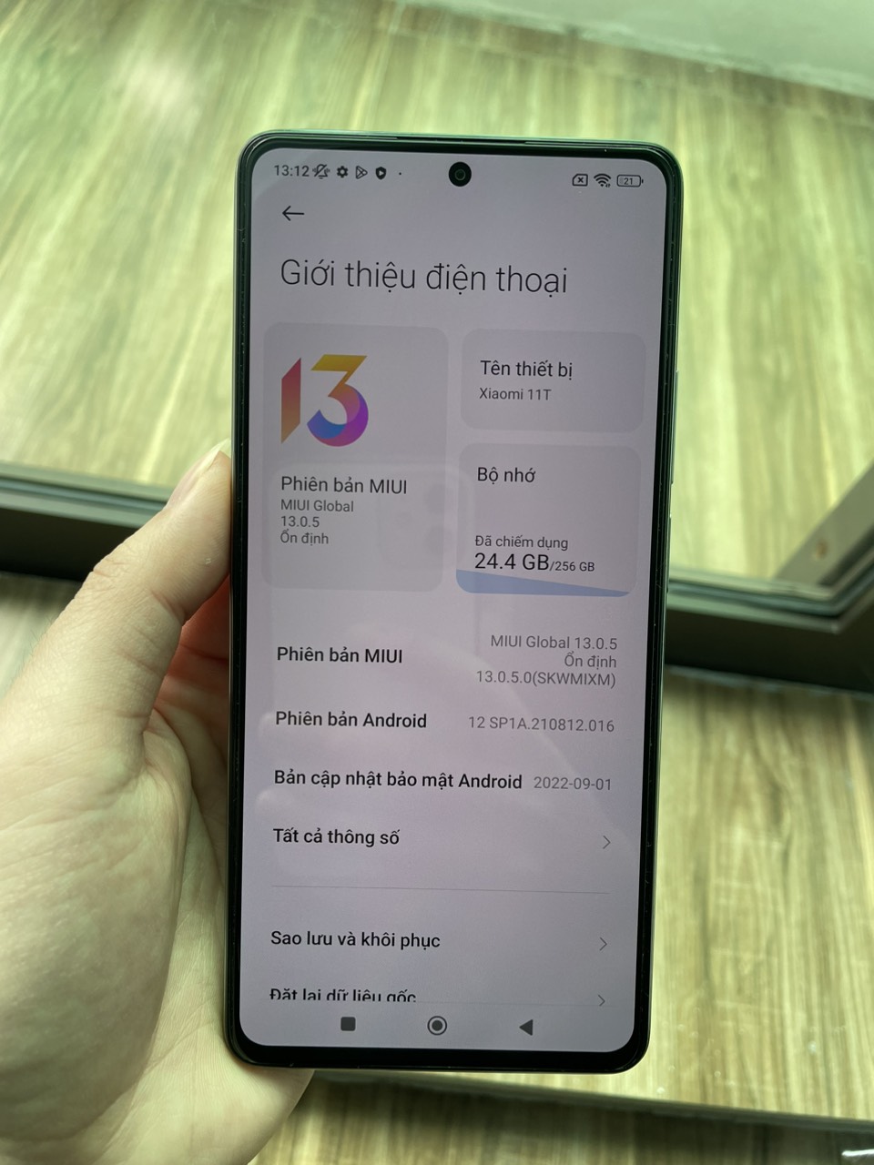 Bán Xiaomi 11T 256gb. BH chính hãng 3/2024 máy đẹp