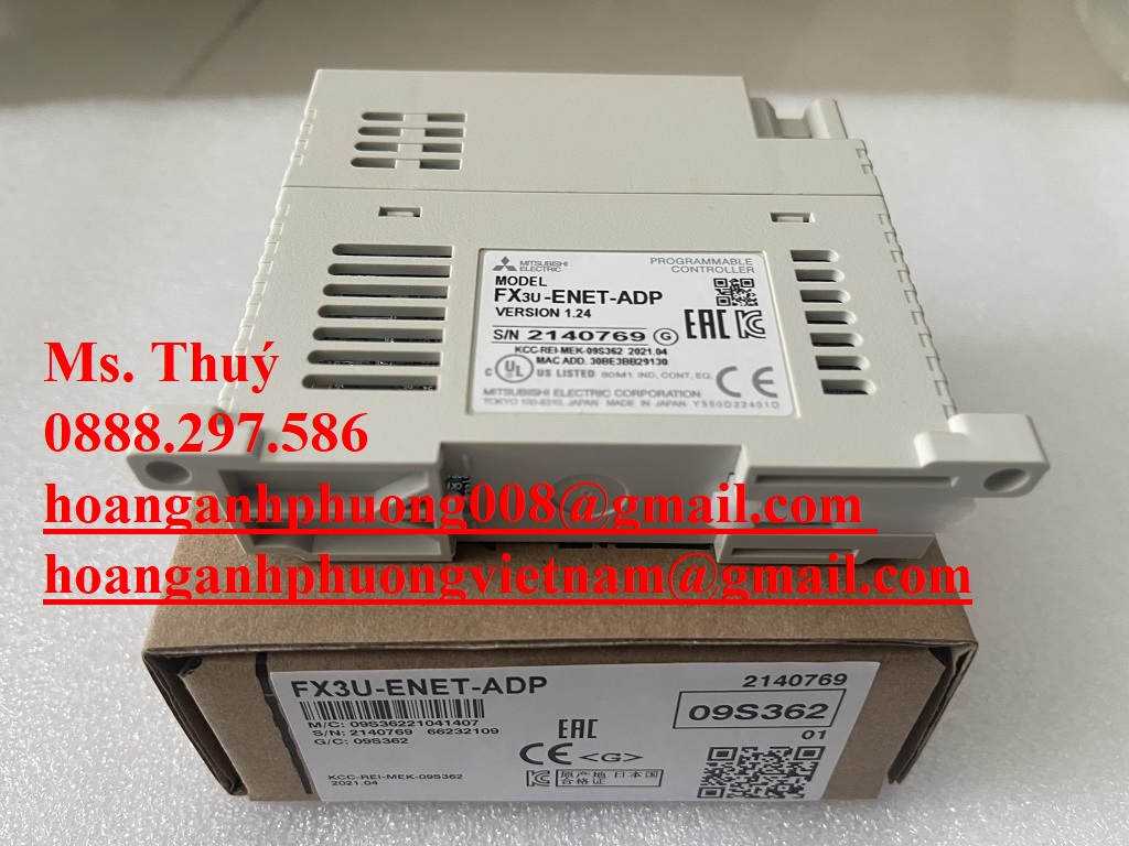Mô đun Mitsubishi FX3U-ENET-ADP chính hãng, mới