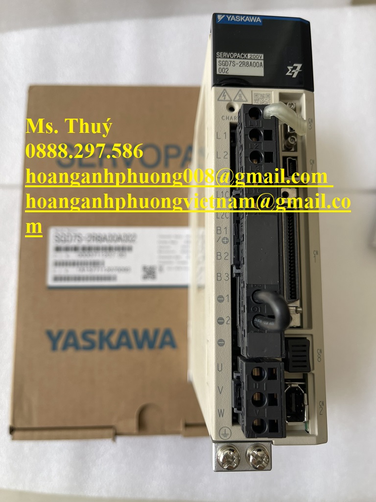 Yaskawa SGD7S-2R8A00A002 mới 100%  Bình Dương