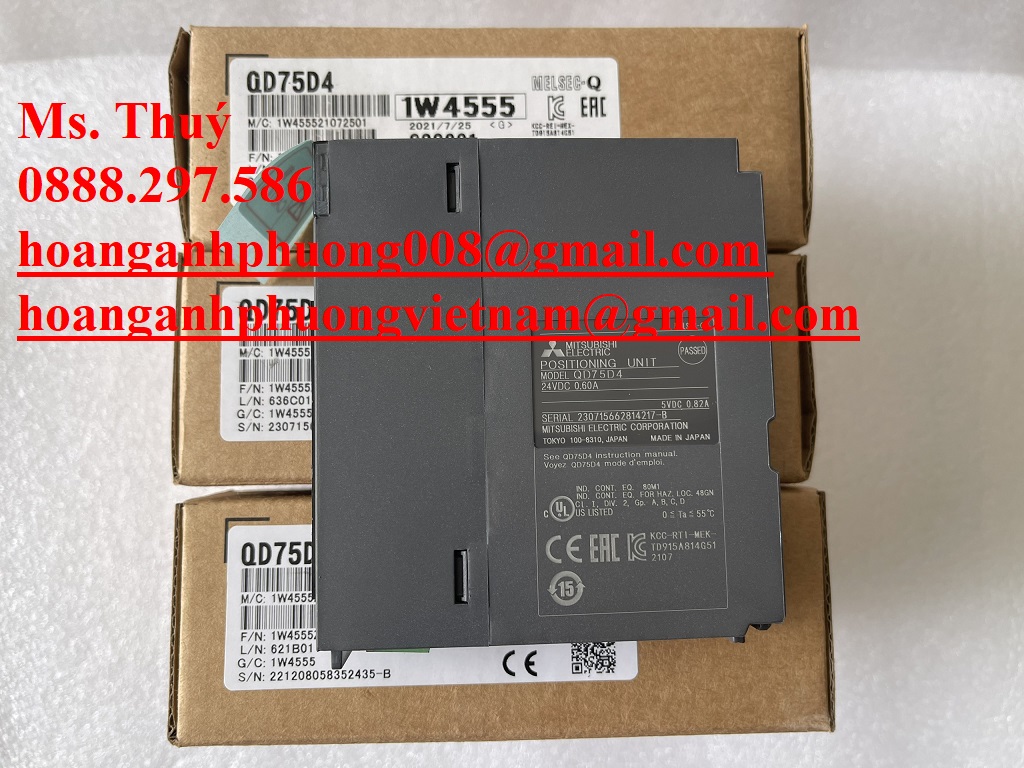 Mô đun QD75D4 Mitsubishi chính hãng, giá tốt