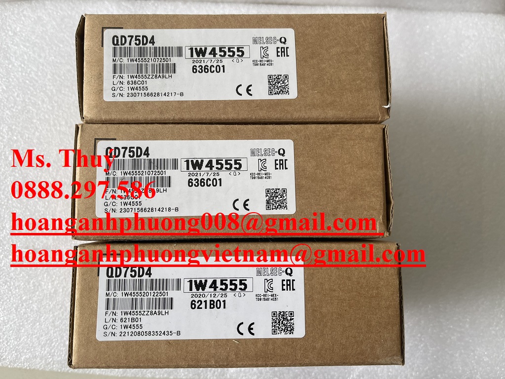 Mô đun QD75D4 Mitsubishi chính hãng, giá tốt