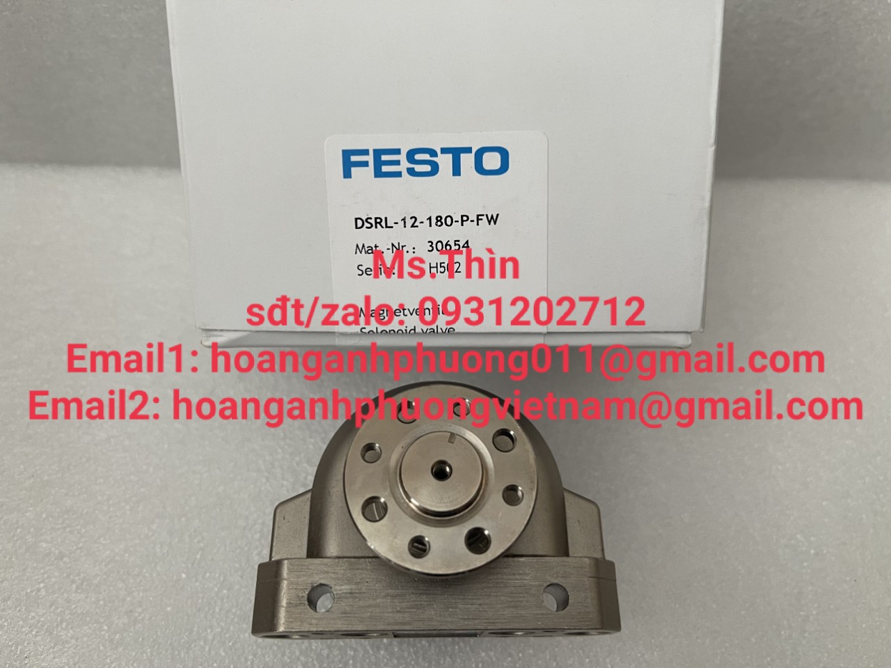 Xy lanh quay  DSRL-12-180-P-FW  Festo  chính hãng