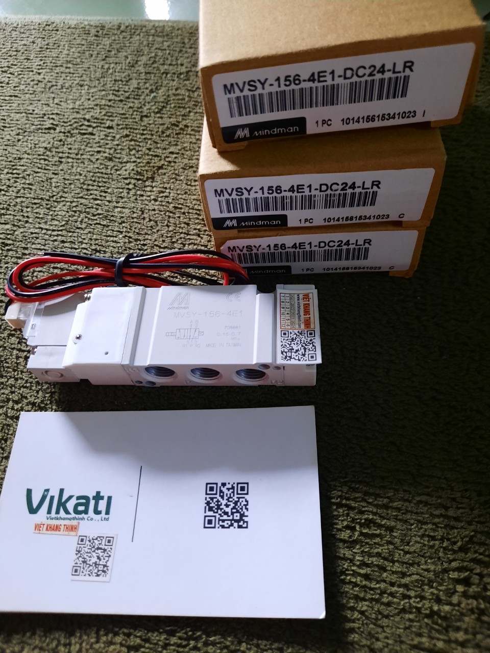 Van điện từ Mindman MVSY-156-4E1-DC24-LR