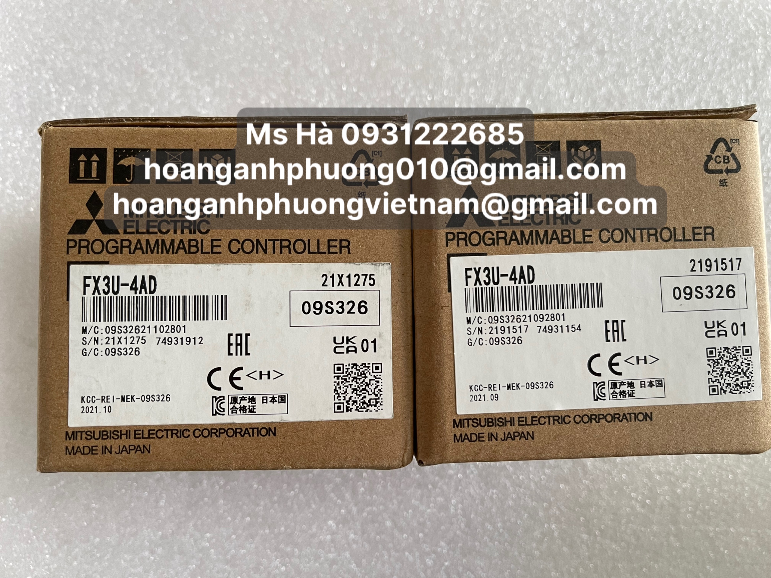 Mô đun nhập khẩu dòng mitsubishi FX3U-4AD giá tốt