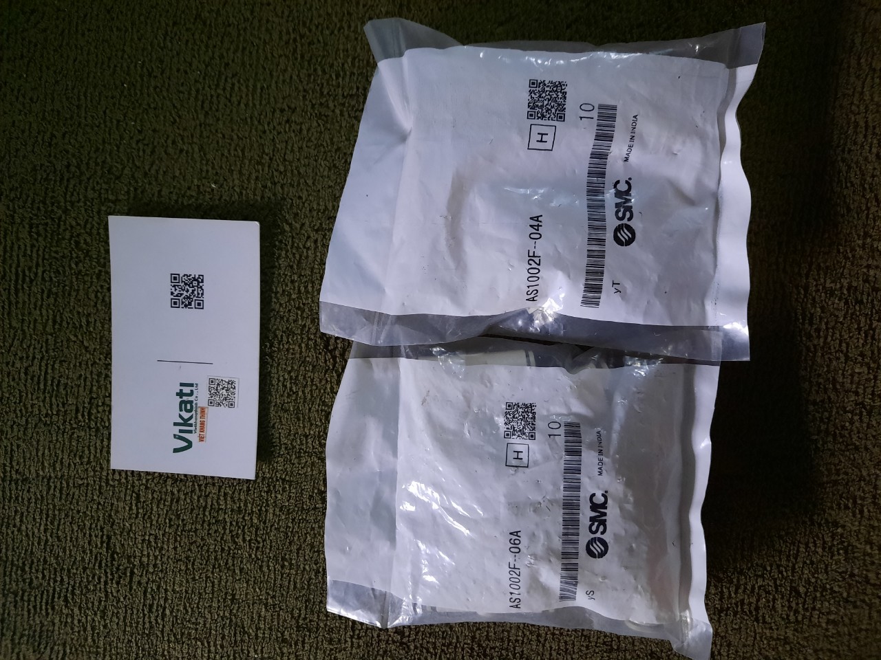 Van tiết lưu SMC AS1002F-04A - Bảo hành chính hãng 12 tháng