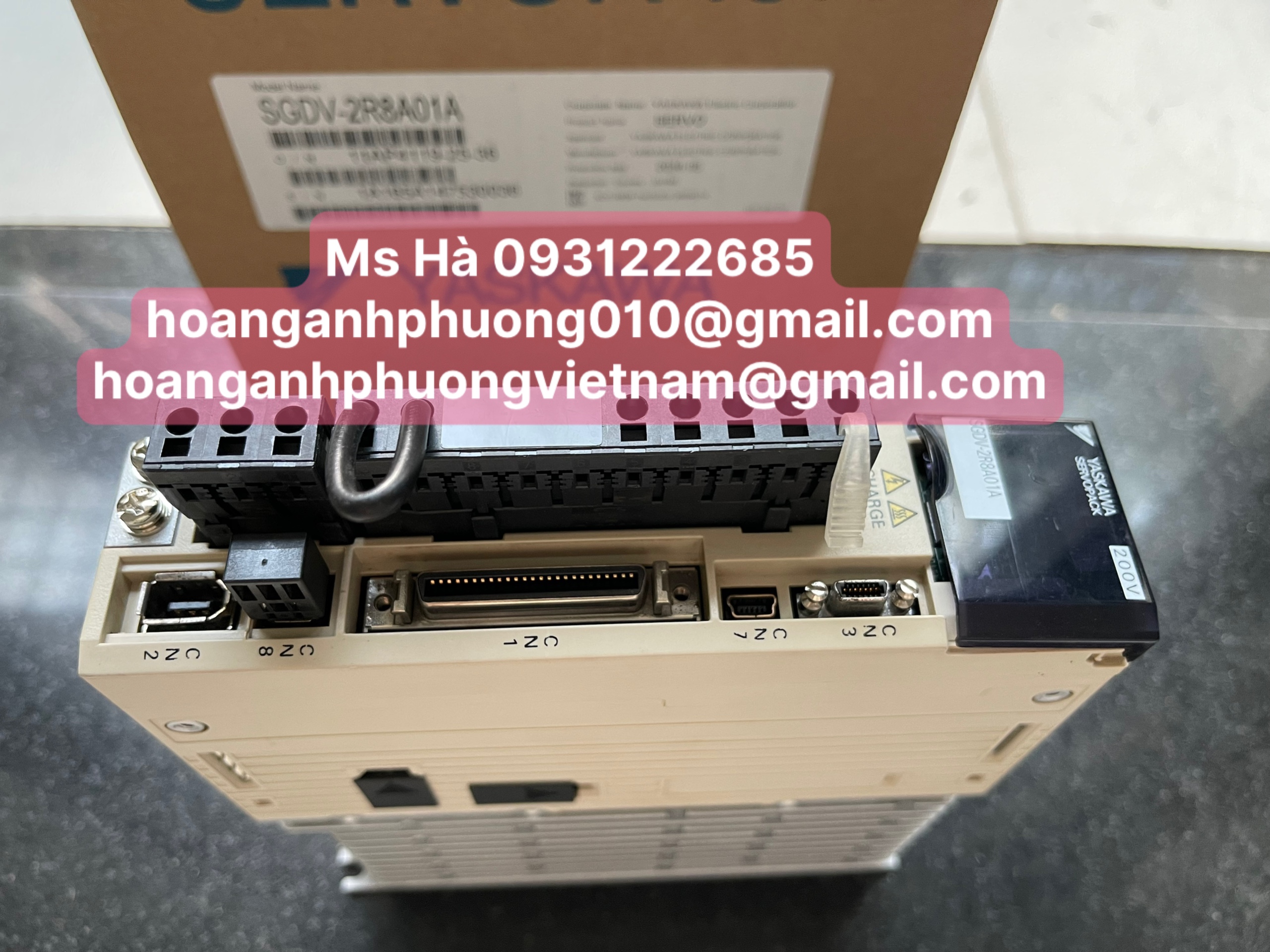 SGDV-2R8A01A yaskawa - bộ driver - giá cạnh tranh 