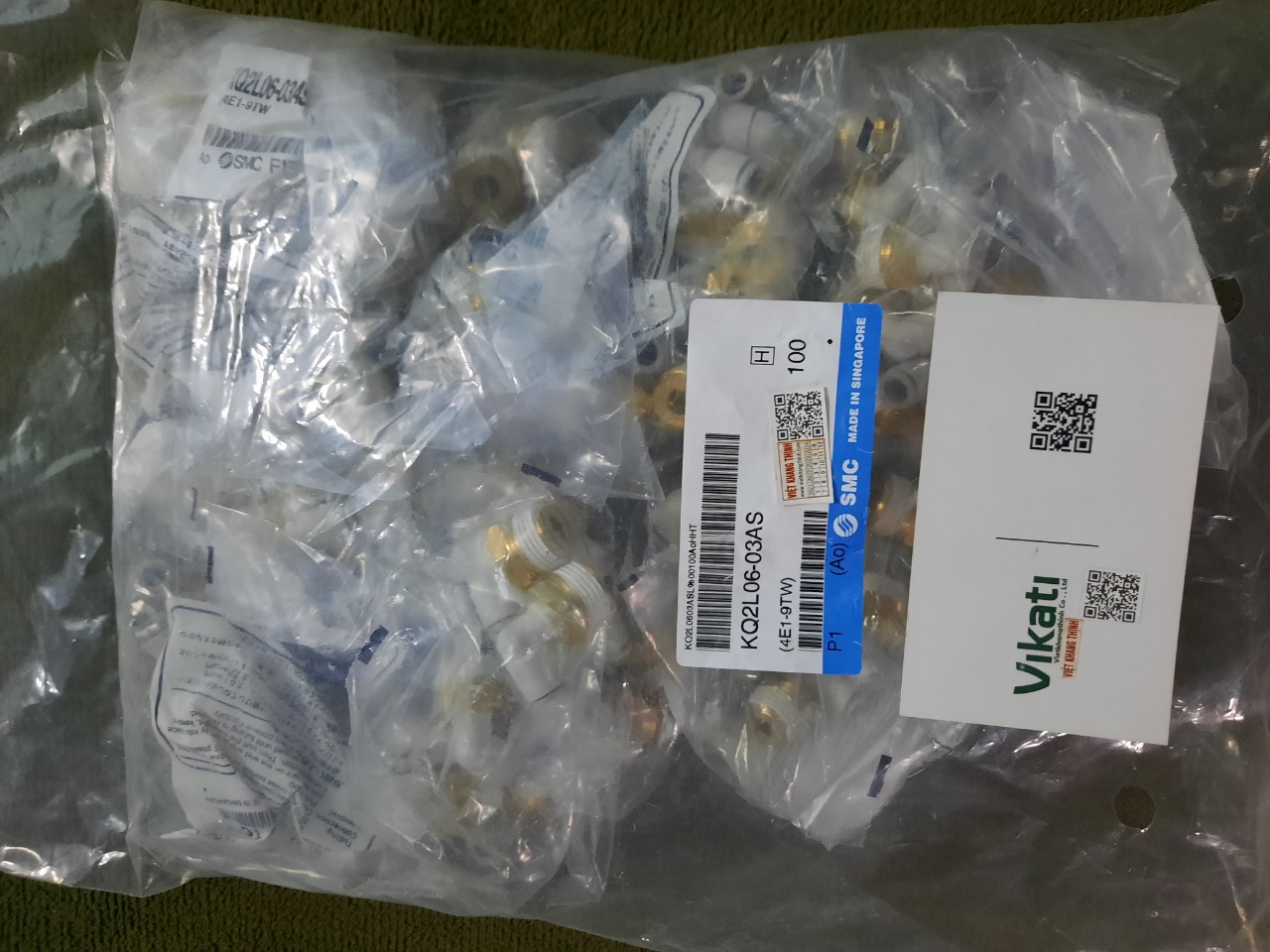 Khớp nối SMC JA80-22-15C - Bảo hành chính hãng 12 tháng