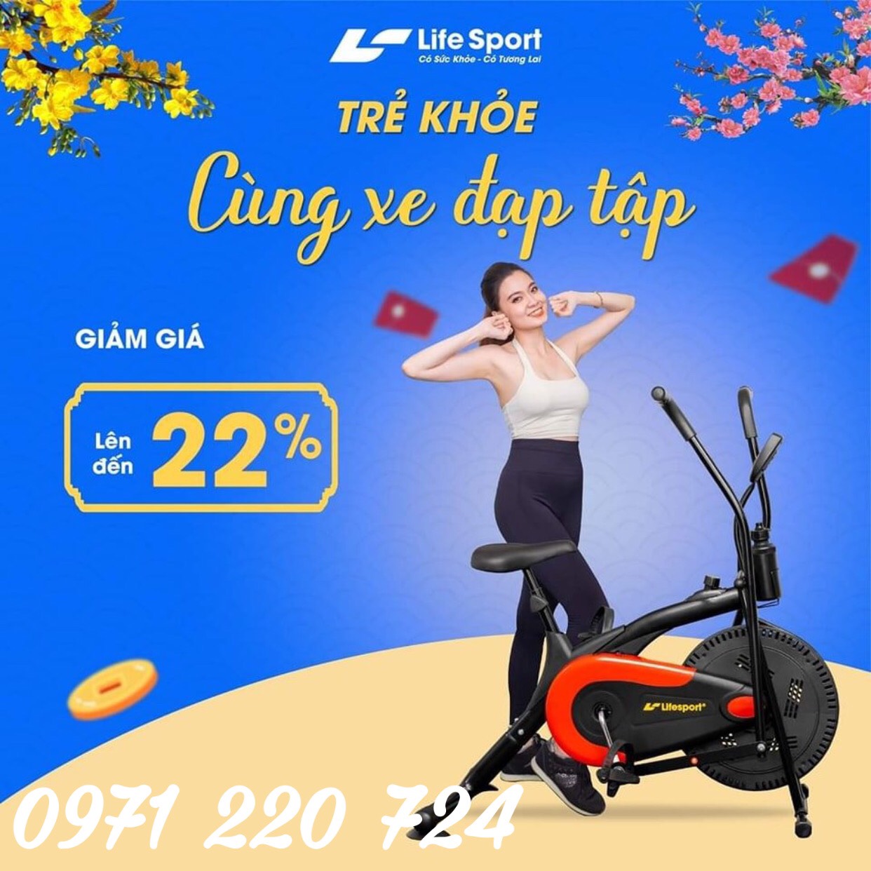 Sale lớn 50% ghế massage Lifesport tài lộc sinh đôi tết vui gấp triệu