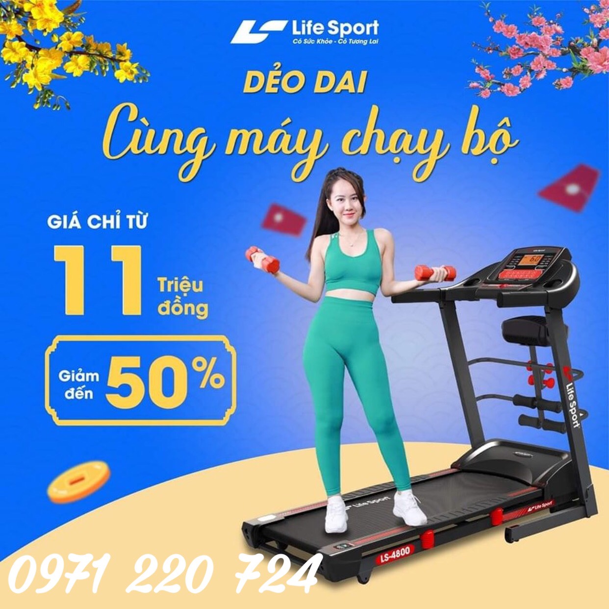 Sale lớn 50% ghế massage Lifesport tài lộc sinh đôi tết vui gấp triệu