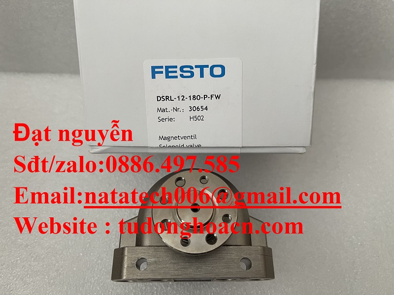 DSRL-12-180-P-FW xi lanh xoay chính hãng Festo giá kho 