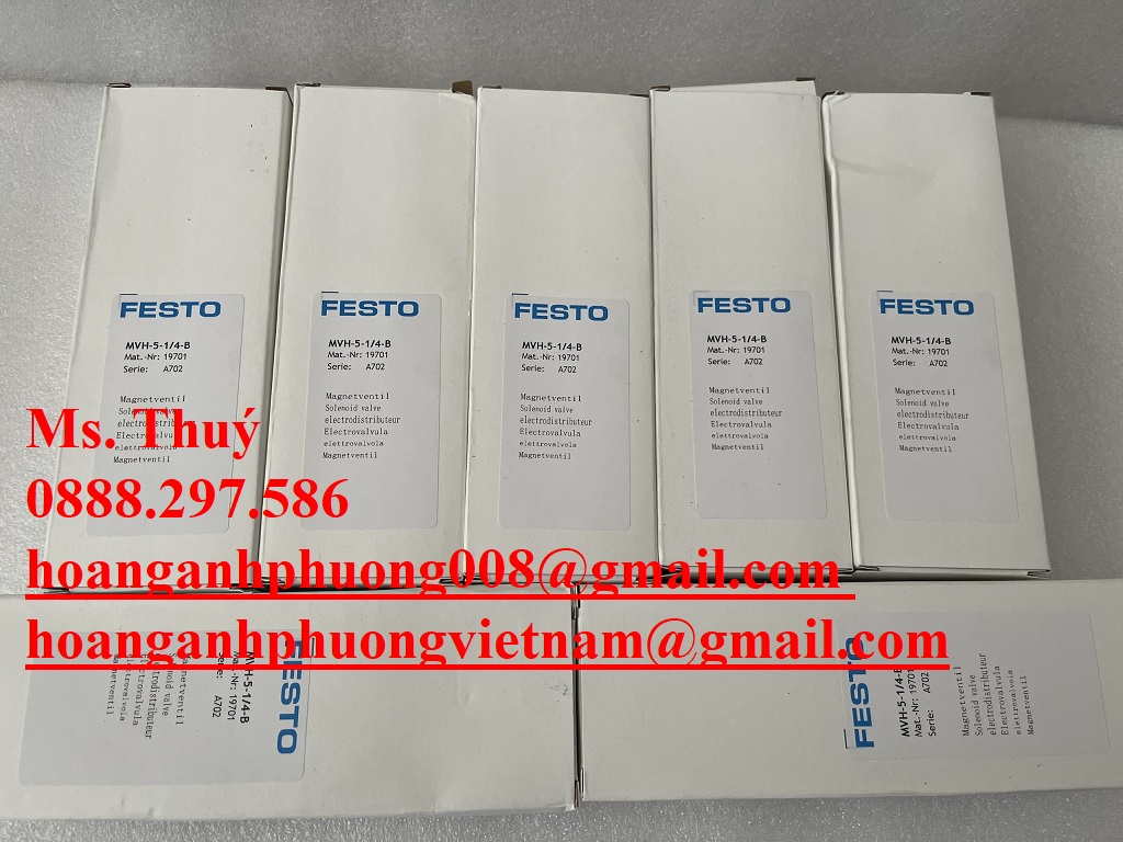 Van điện từ Festo MVH-5-1/8-B  Hoàng Anh Phương