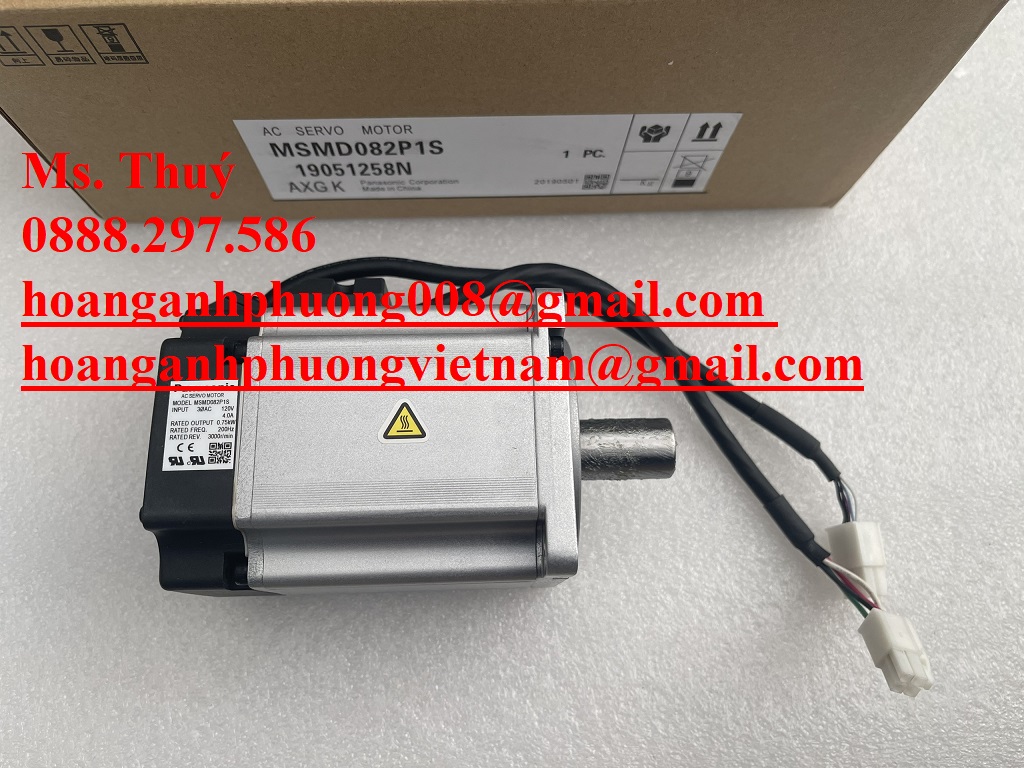 Động cơ Panasonic MSMD082P1S giá tốt tại Bình Dương