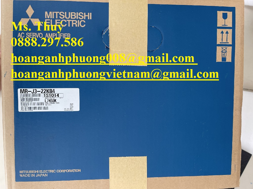 Bộ điều khiển Mitsubishi MR-J3-22KB4 chính hãng mới 100%