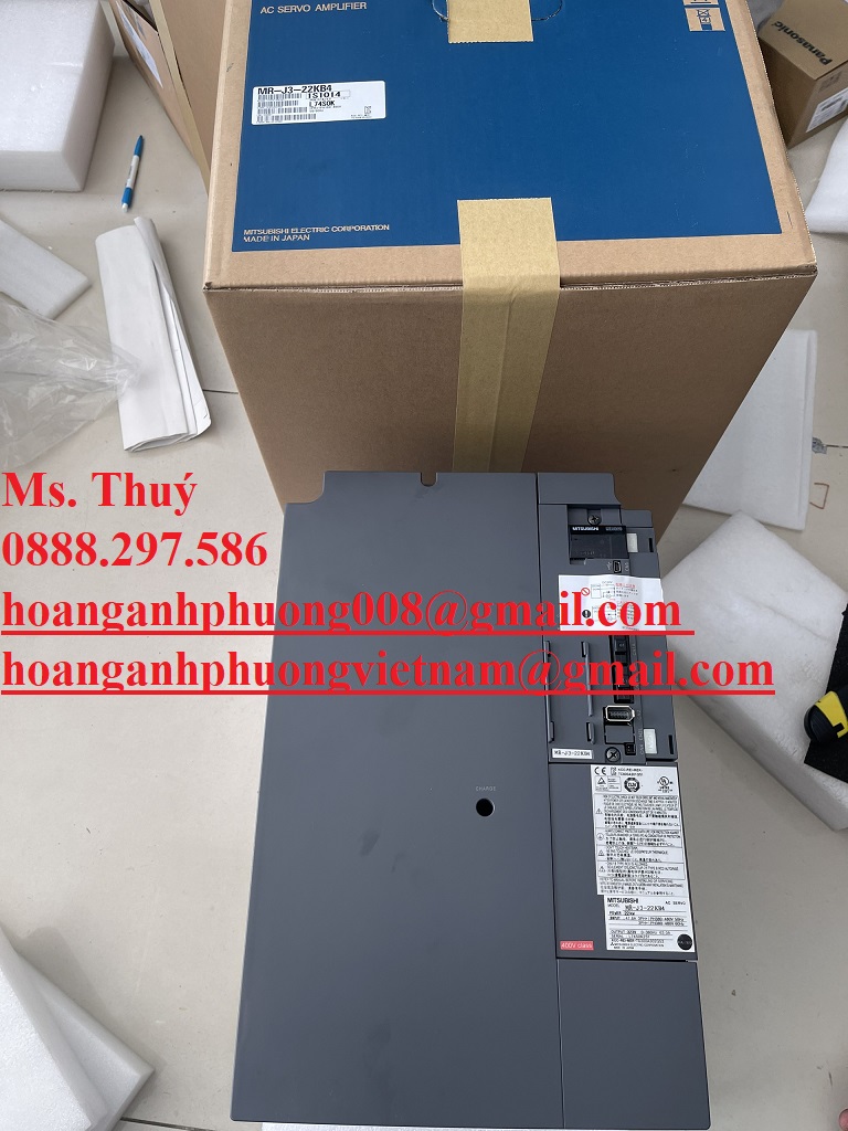 Bộ điều khiển Mitsubishi MR-J3-22KB4 chính hãng mới 100%