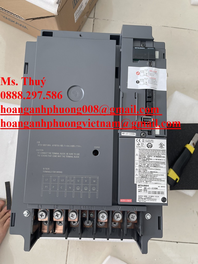 Bộ điều khiển Mitsubishi MR-J3-22KB4 chính hãng mới 100%