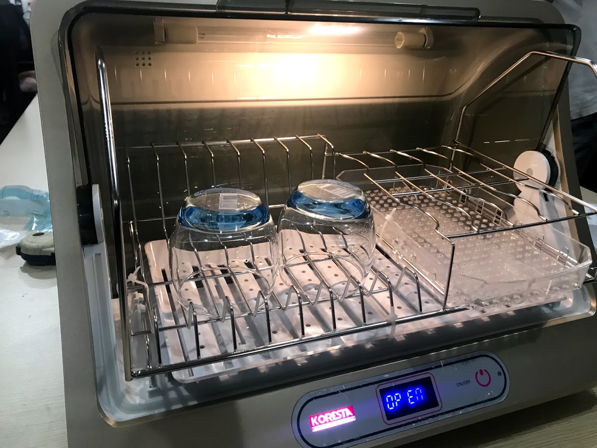 Máy sấy bát mini gia đình 35 lít diệt khuẩn 