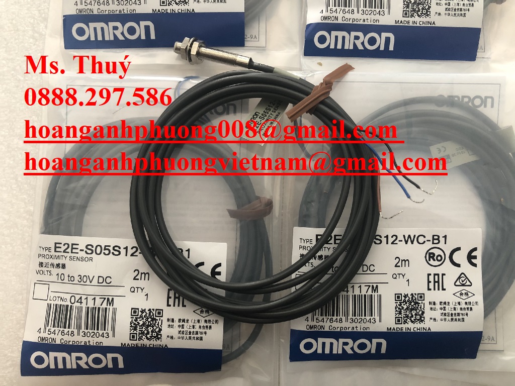 Omron E2E-S05S12-WC-B1 2m chính hãng giá tốt