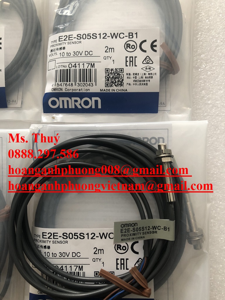 Omron E2E-S05S12-WC-B1 2m chính hãng giá tốt