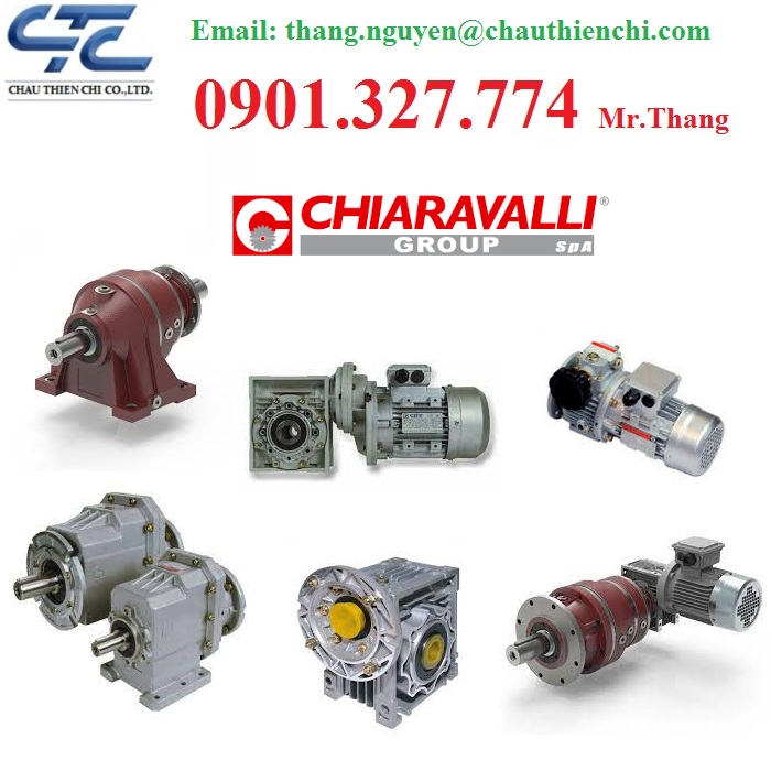 Đại lý Hộp giảm tốc Chiaravalli chính hãng Tại Việt Nam 