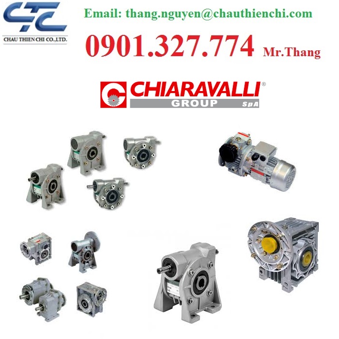Đại lý phân phối Hộp giảm tốc Chiaravalli chính hãng 
