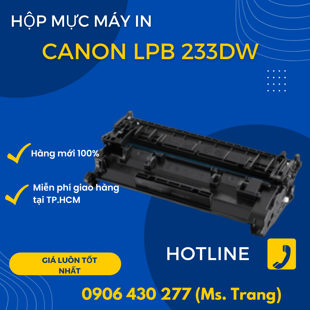 Máy in 33 trang/phút A4 Canon LBP 233DW giá tốt nhất