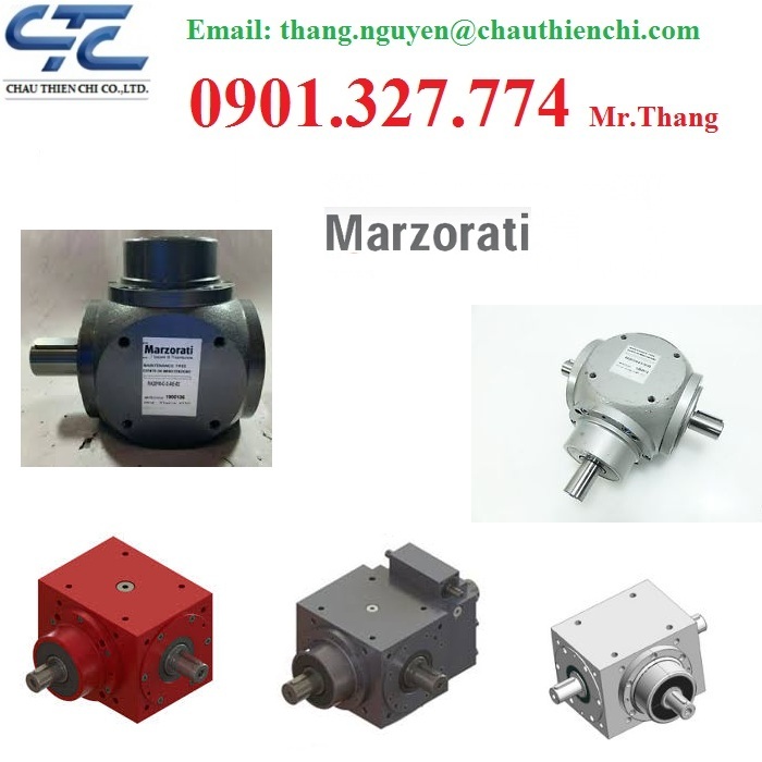 Đại lý Hộp số Marzorati chính hãng Italy Tại Việt Nam