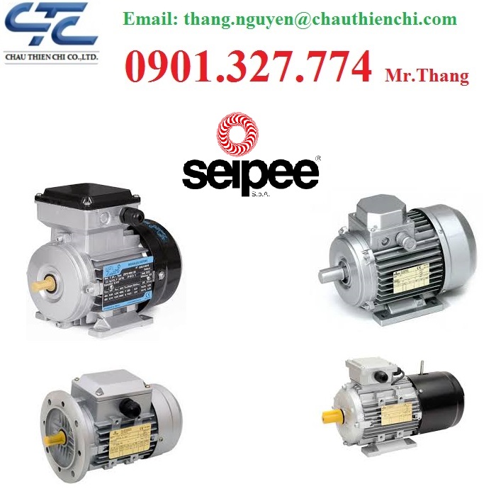 Đại lý Động cơ điện Seipee chính hãng Italy