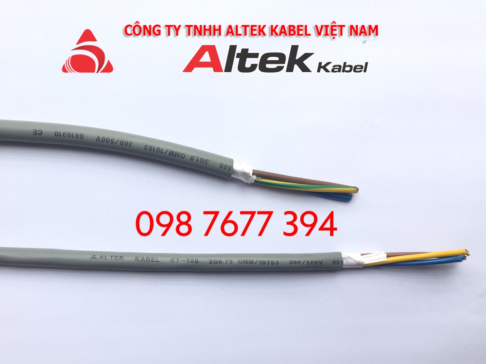 cáp tín hiệu rvv 3x1.0, cáp điện lõi đồng 3x1.0