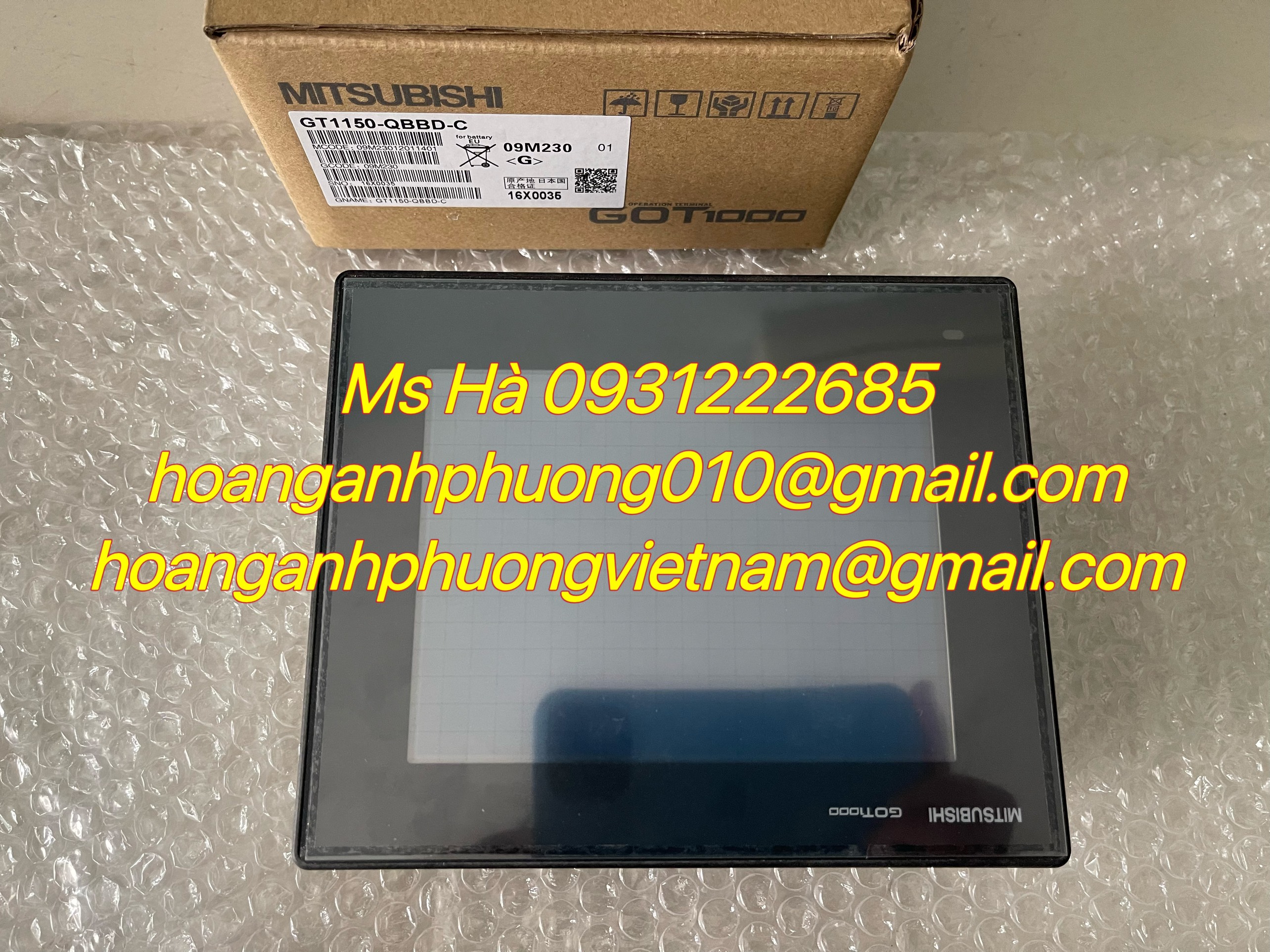 GT1150-QBBD-C, màn hình GOT1000 series, hàng mới 100%