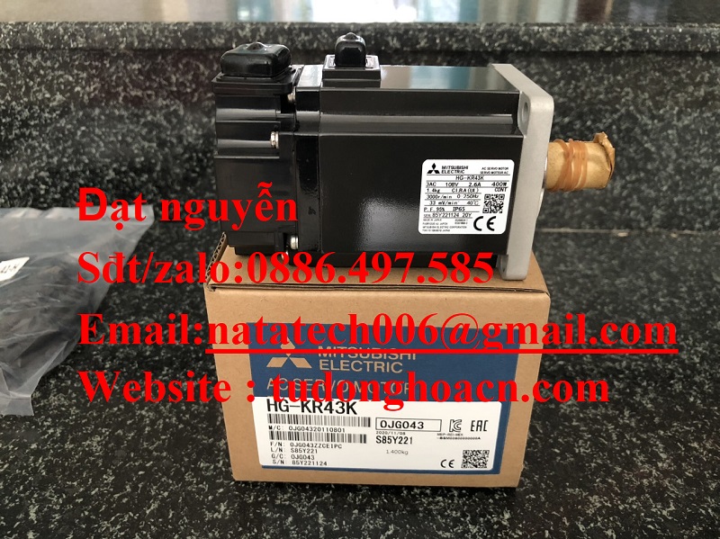 HG-KR43K bộ động cơ công nghiệp Servo chính hãng Mitsubishi