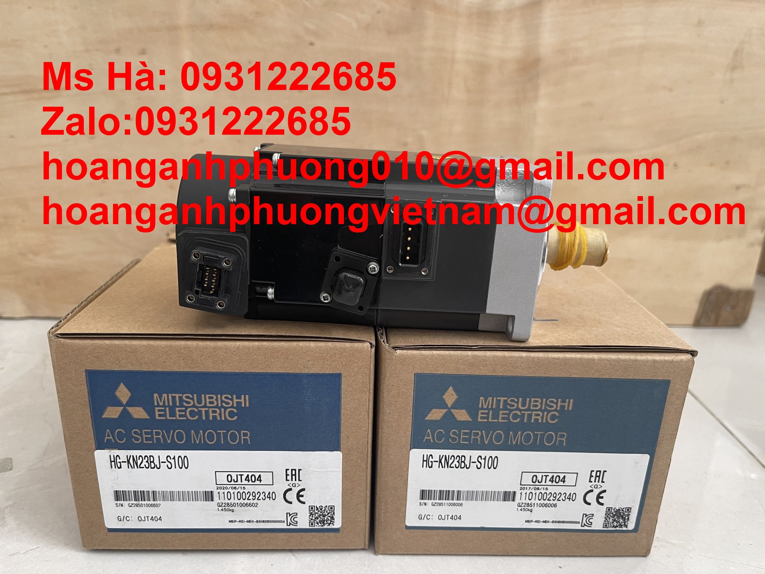 Servo HG-KN23BJ-S100 mitsubishi chính hãng, nhập mới