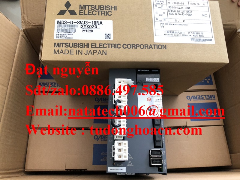 MDS-D-SVJ3-10NA bộ driver điều khiển Mitsubishi chính hãng giá đại lý