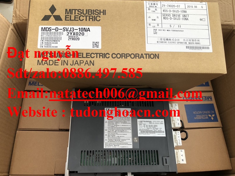 MDS-D-SVJ3-10NA bộ driver điều khiển Mitsubishi chính hãng giá đại lý