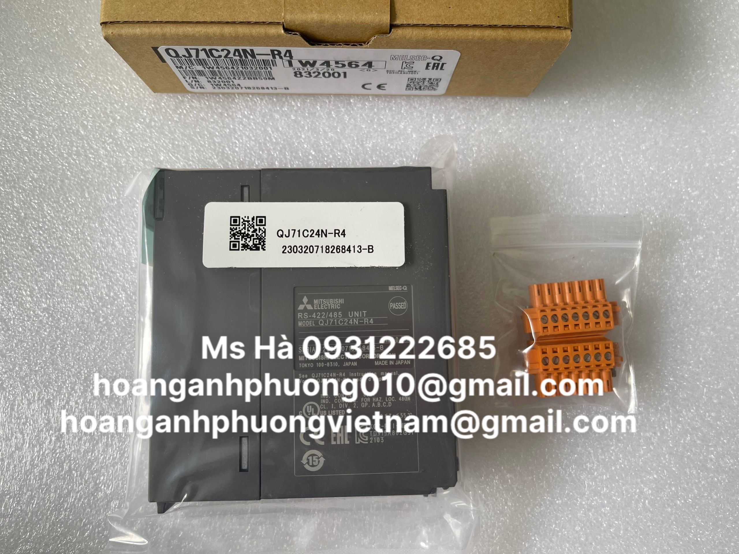 QJ71C24N-R4, mitsubishi, mô đun mạng, bảo hành 12 tháng