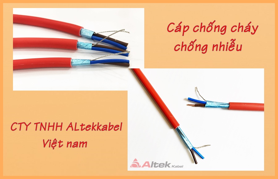 Chuyên phân phối cáp chống cháy chống nhiễu Altek kabel