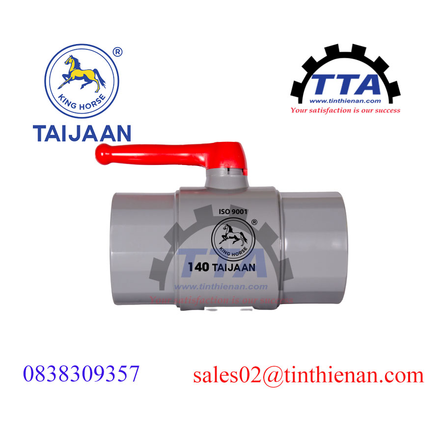 VAN PVC TAY ĐỎ 140 - TAIJAAN - TÍN THIÊN AN