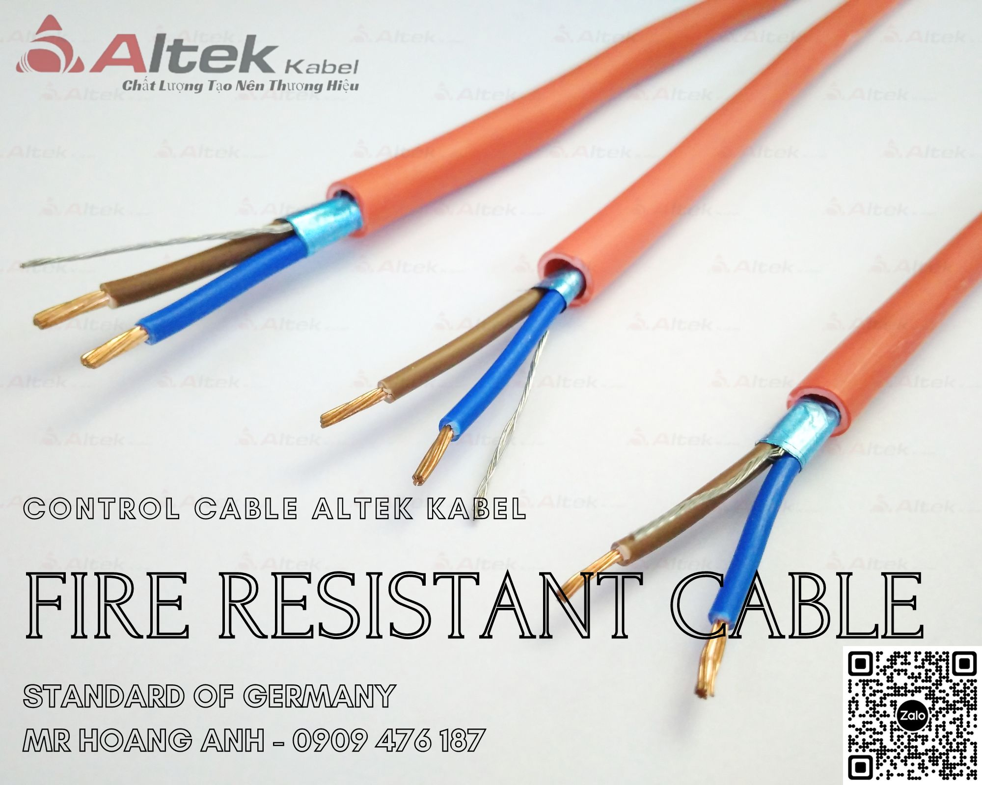 Cáp Chống Cháy Altek Kabel - Hệ thống Phân Phối độc quyền tại Việt Nam