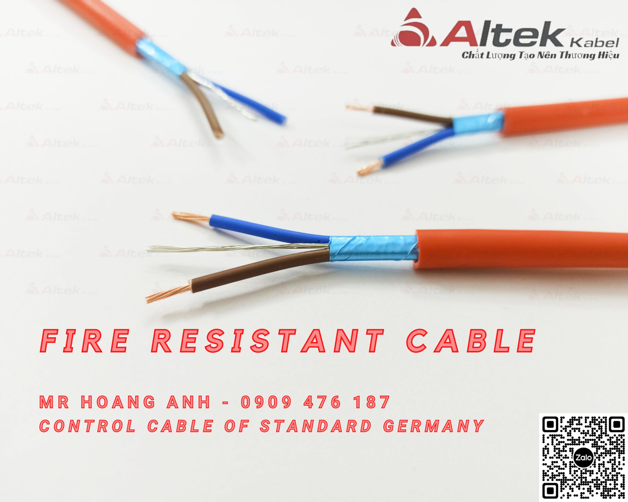 Cáp Chống Cháy Altek Kabel - Hệ thống Phân Phối độc quyền tại Việt Nam