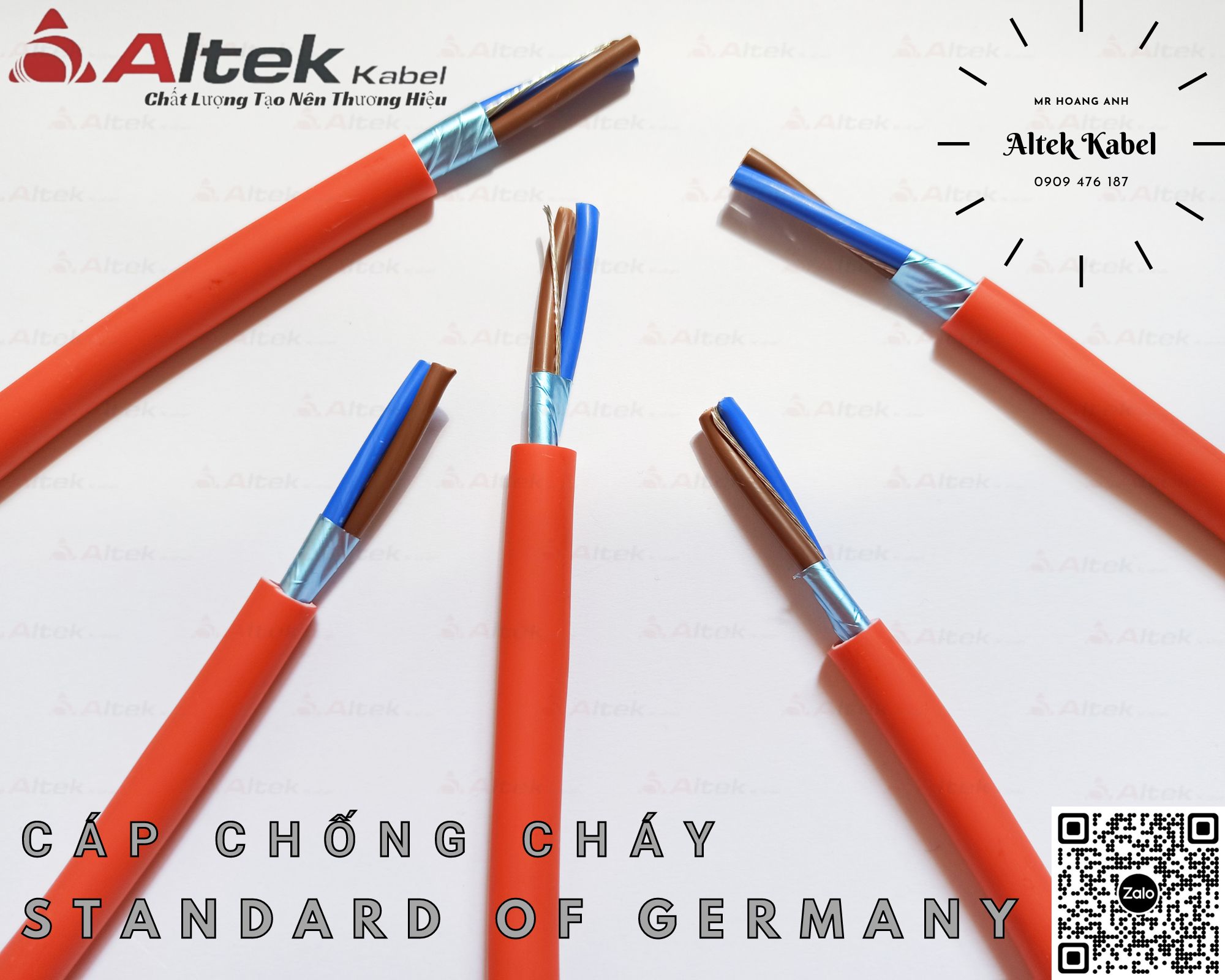 Cáp Chống Cháy Altek Kabel - Hệ thống Phân Phối độc quyền tại Việt Nam