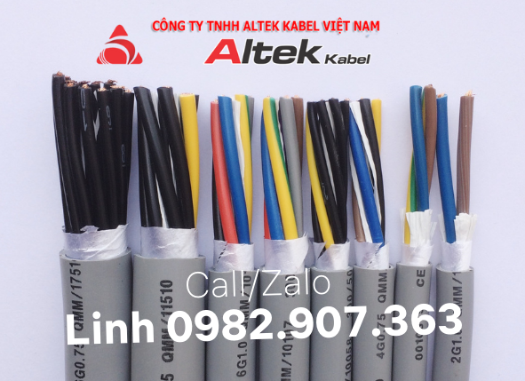 CÁP ĐIỀU KHIỂN THƯƠNG HIỆU ALTEK KABEL CHÍNH HÃNG