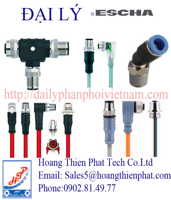 Đầu nối nguồn Escha Việt Nam- Hoàng Thiên Phát
