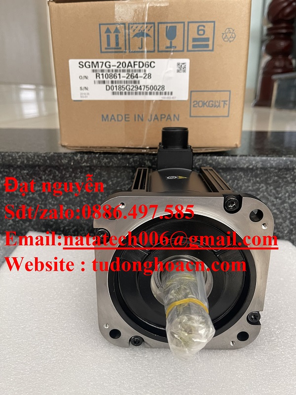 SGM7G-20AFD6C bộ động cơ Yaskawa chính hãng 1.8 kw mới