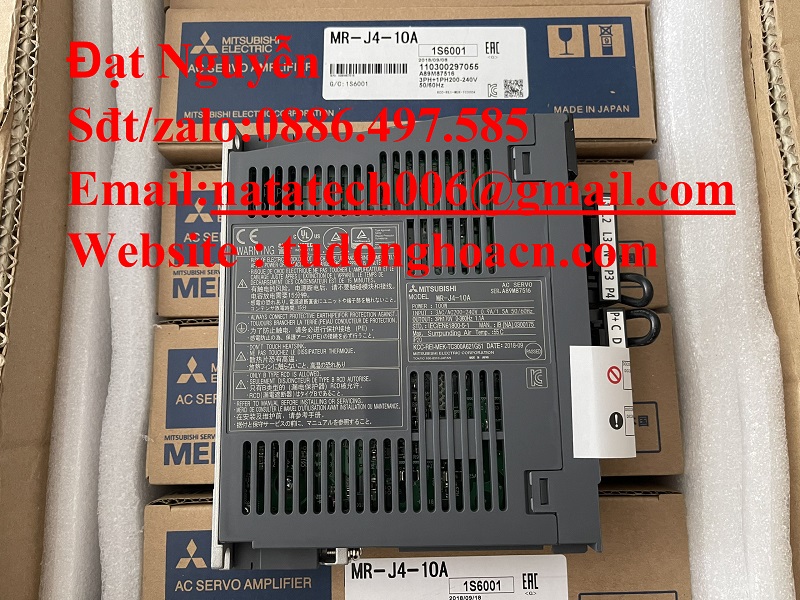 MR-J4-10A bộ Mitsubishi driver chính hãng 0.1 kw