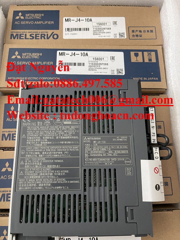 MR-J4-10A bộ Mitsubishi driver chính hãng 0.1 kw