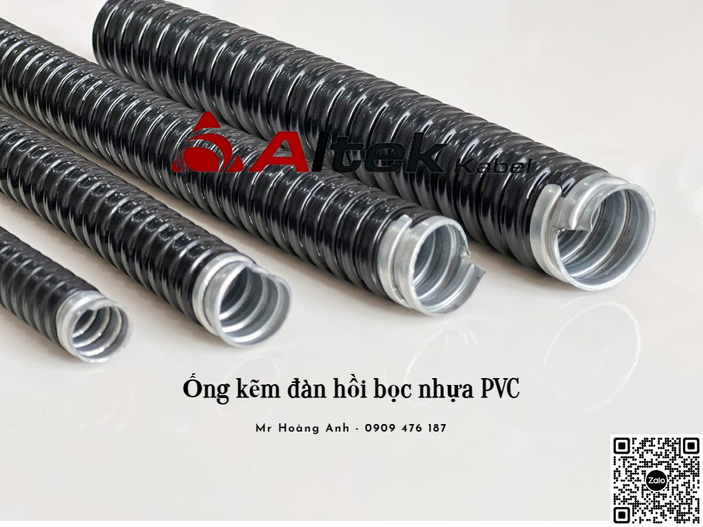 Ống ruột gà lõi thép bọc nhựa PVC, Ống luồn dây điện