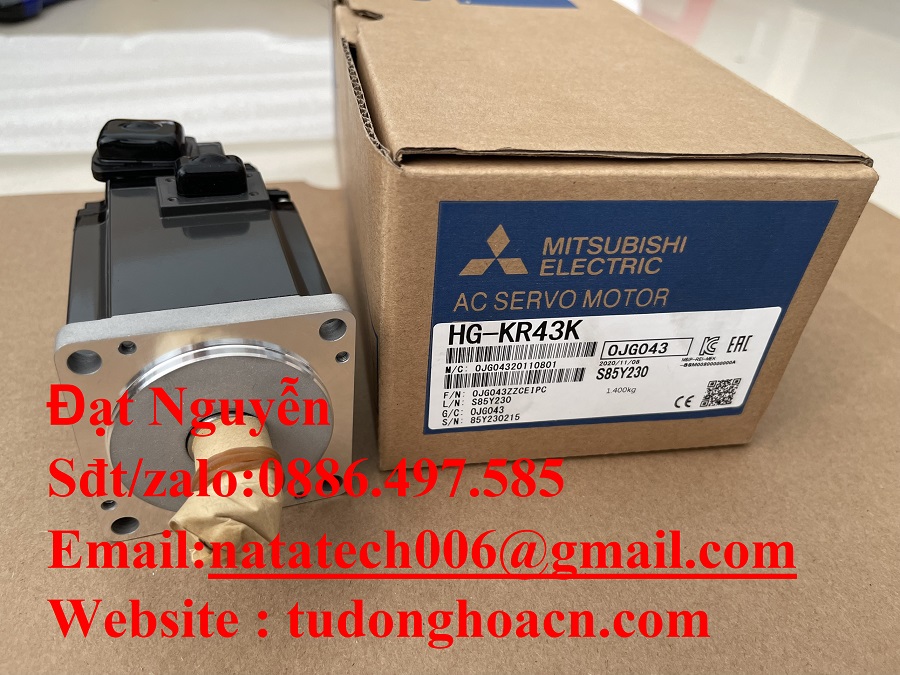 HG-KR43K bộ servo động cơ chính hãng Mitsubishi mới