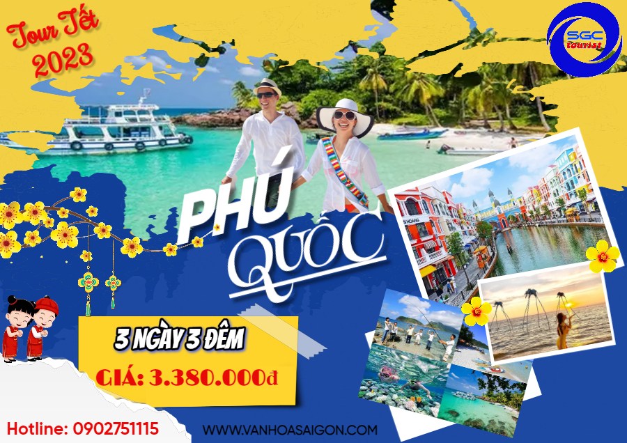TOUR PHÚ QUỐC 3N3Đ TẶNG VÉ CÁP TREO 2 CHBUFFET CHIỀU VÀ TẠI HÒN THƠM