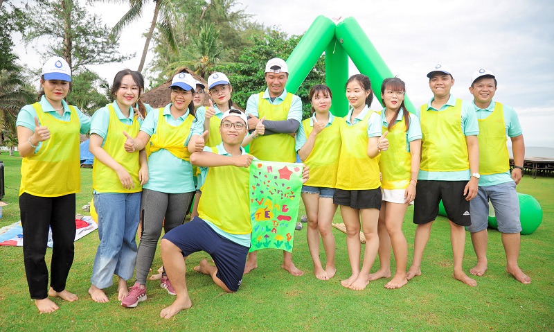 Du lịch kết hợp Teambuilding với những trò chơi sáng tạo, hấp dẫn.