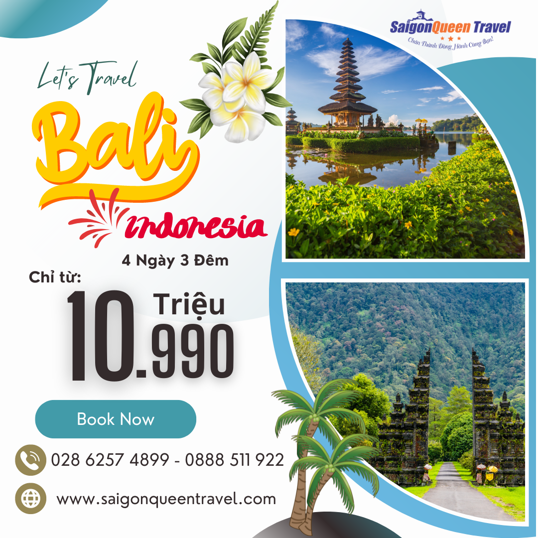 Du lịch Bali chưa bao giờ rẻ mà dễ dàng đến vậy, full dịch vụ