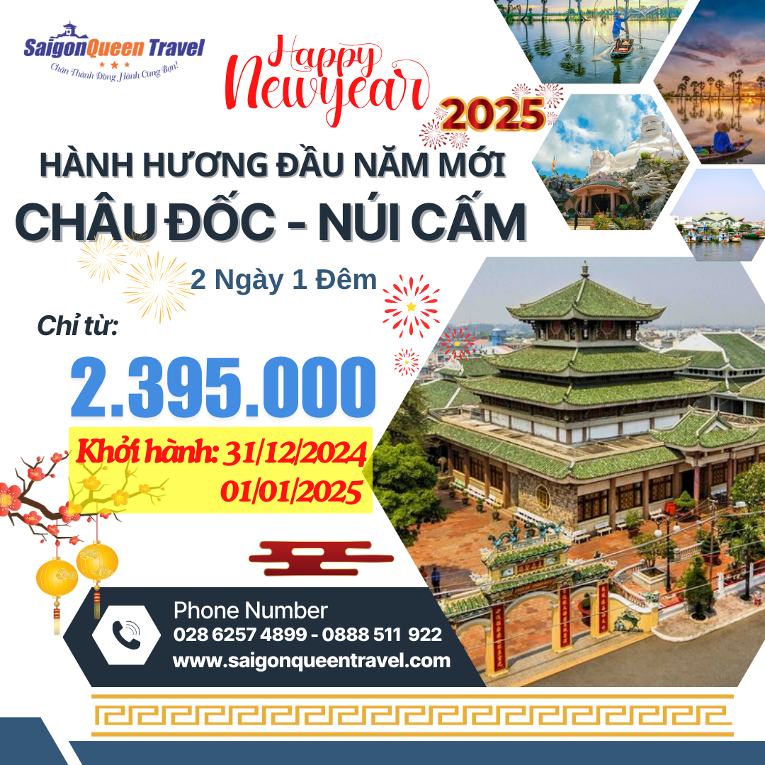 Du lịch hành hương Châu Đốc An Giang chính thức lên lịch khởi hành